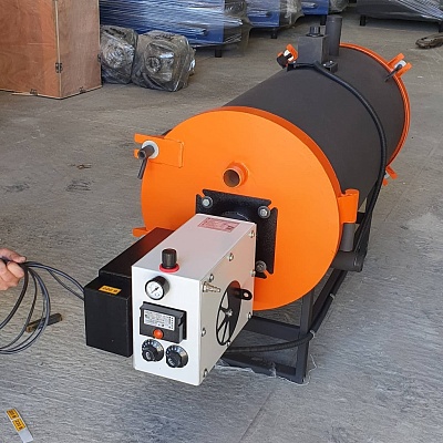 Котел жидко топливный УСТВ с горелкой ГНОМ АГМ